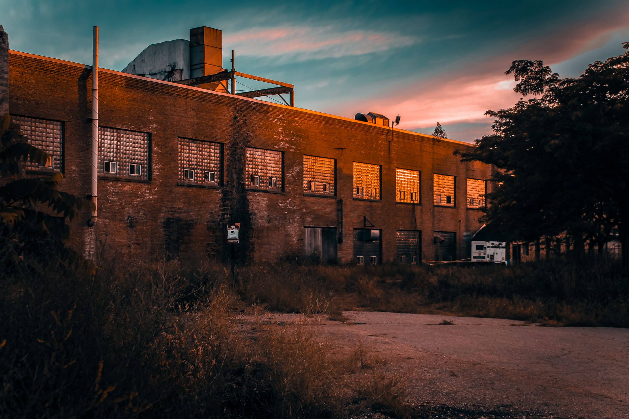 Old Mill at Sunset