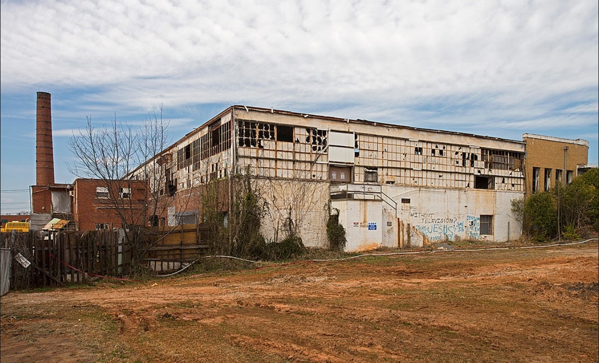 Piedmont Shirt Factory pre-demolition