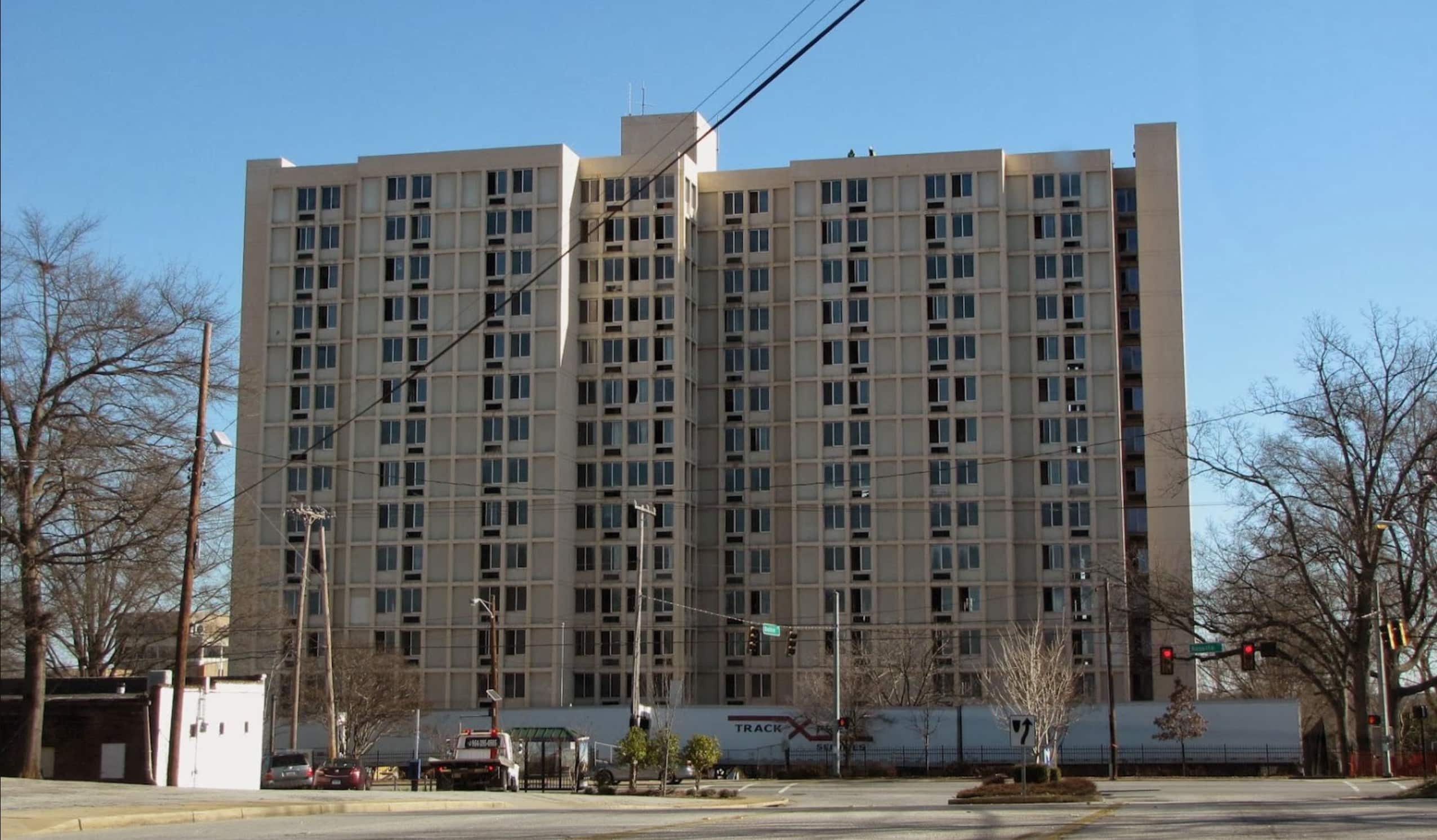 Scott Towers prior to Demolition